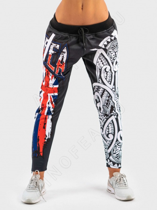 ainofea hawaiian flag women's fleece trousers
